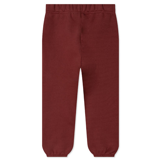 Kid's Fleece Essential Sweatpant - Crimson