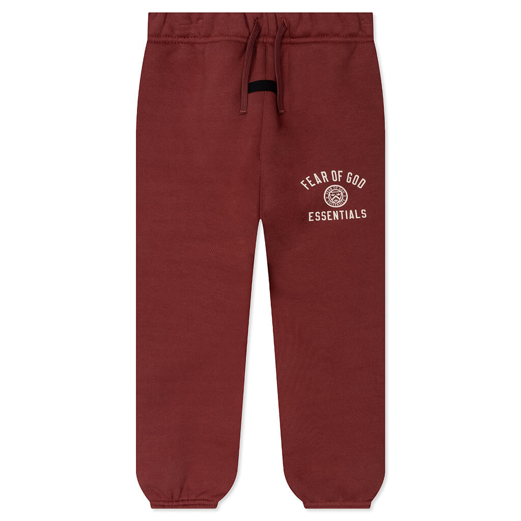 Kid's Fleece Essential Sweatpant - Crimson
