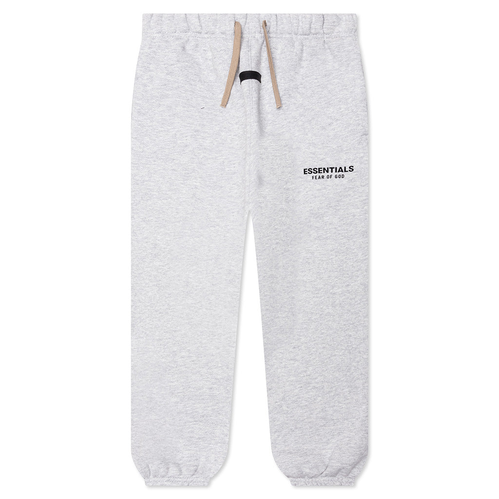 Kid's Fleece Essential Sweatpant - Light Heather Gray