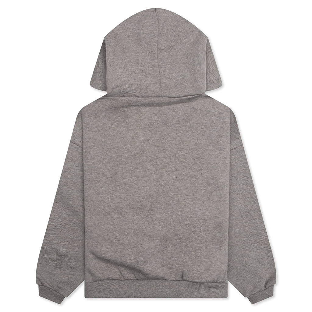 Kid's Fleece Hoodie - Heather Gray