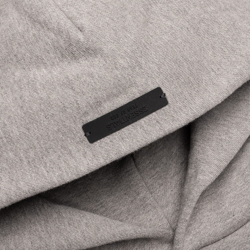 Kid's Fleece Hoodie - Heather Gray