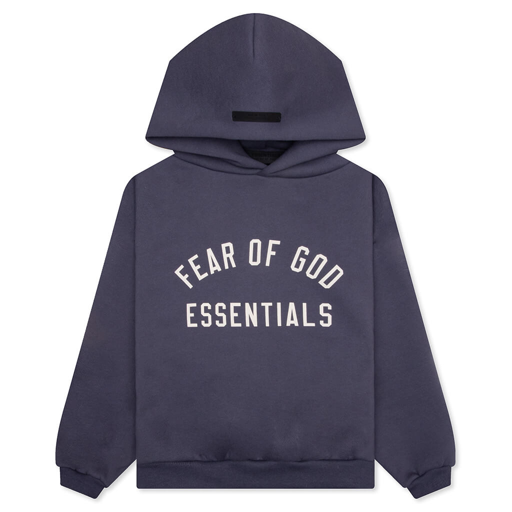 Kid's Fleece Hoodie - Marine