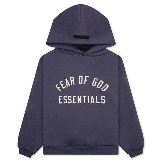 Kid's Fleece Hoodie - Marine