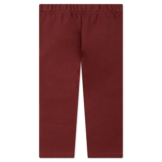 Kid's Fleece Relaxed Sweatpant - Crimson
