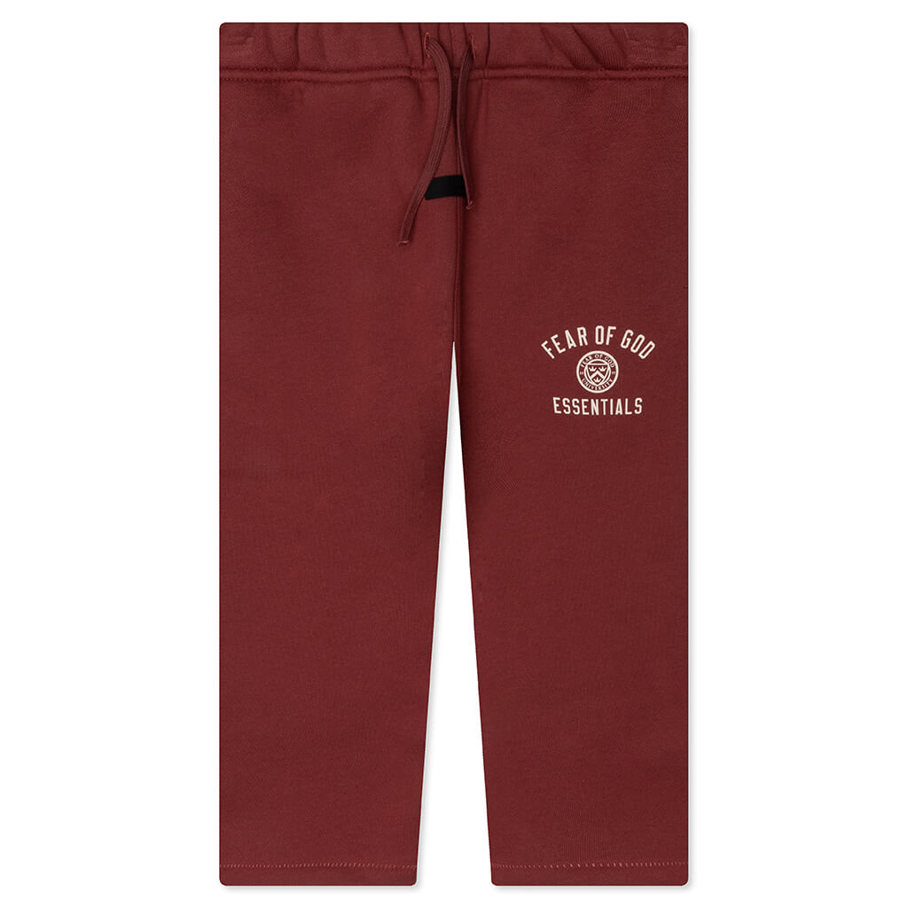 Kid's Fleece Relaxed Sweatpant - Crimson