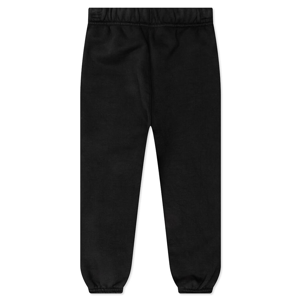 Kid's Heavy Fleece Essential Sweatpant - Black