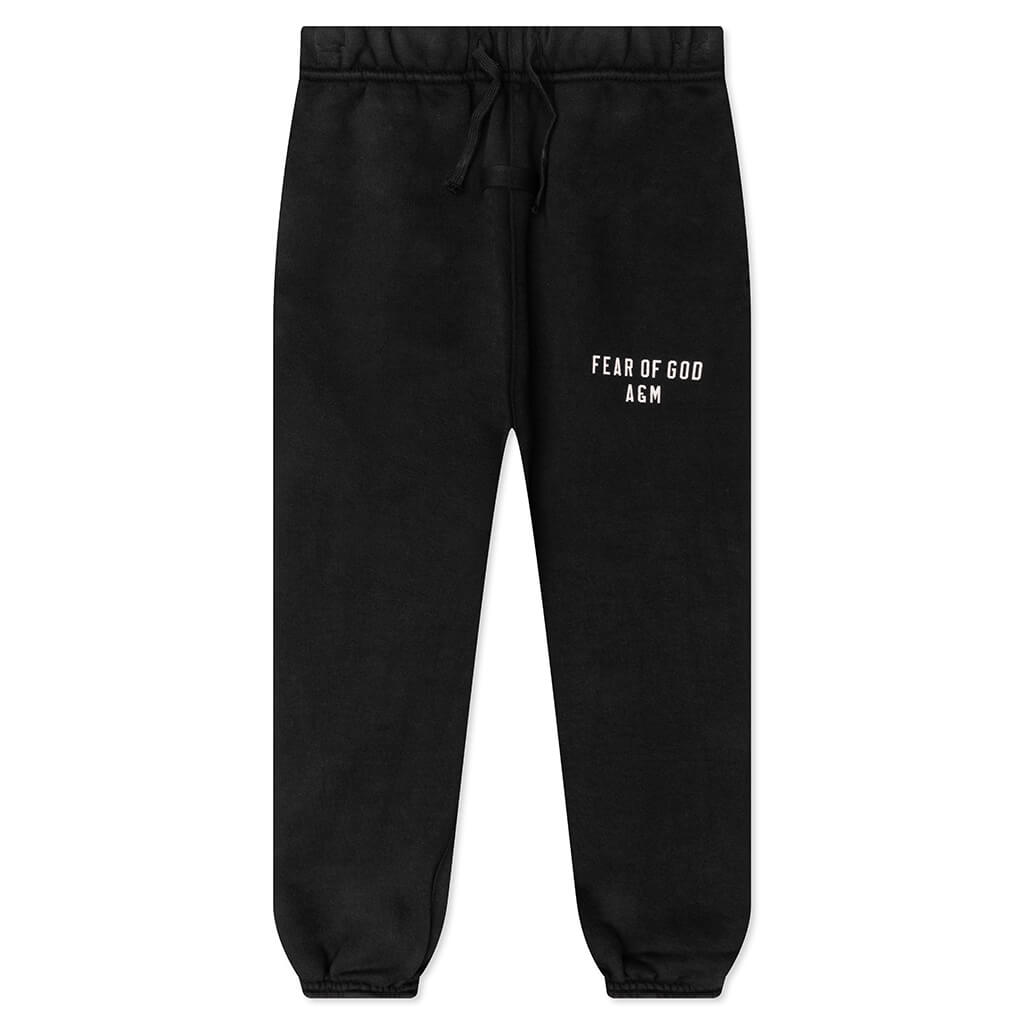 Kid's Heavy Fleece Essential Sweatpant - Black