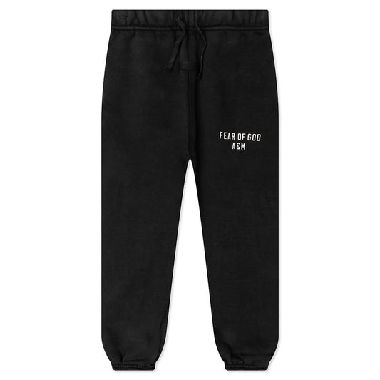 Kid's Heavy Fleece Essential Sweatpant - Black