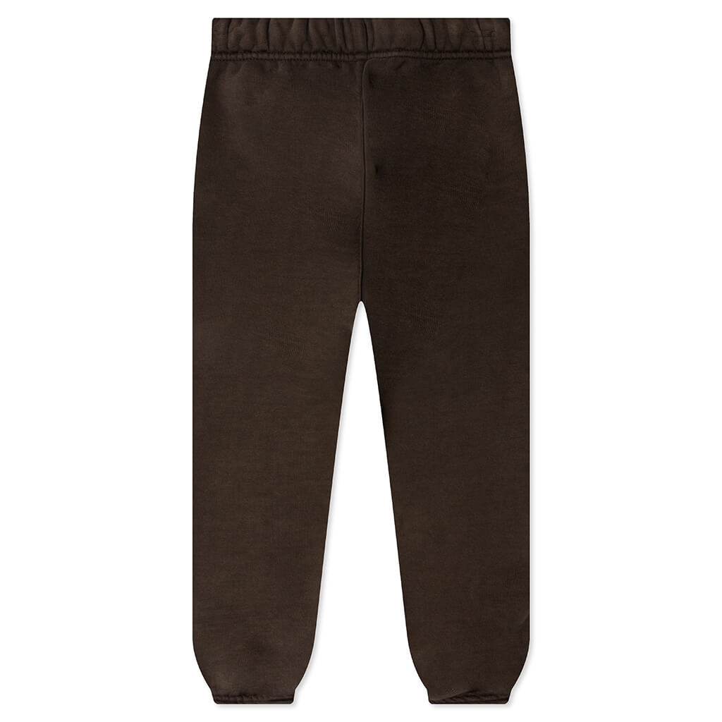 Kid's Heavy Fleece Essential Sweatpant - Brown