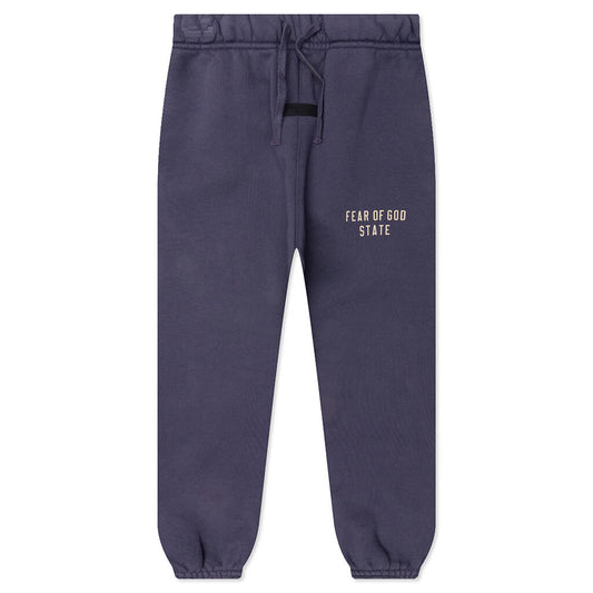 Kid's Heavy Fleece Essential Sweatpant - Marine