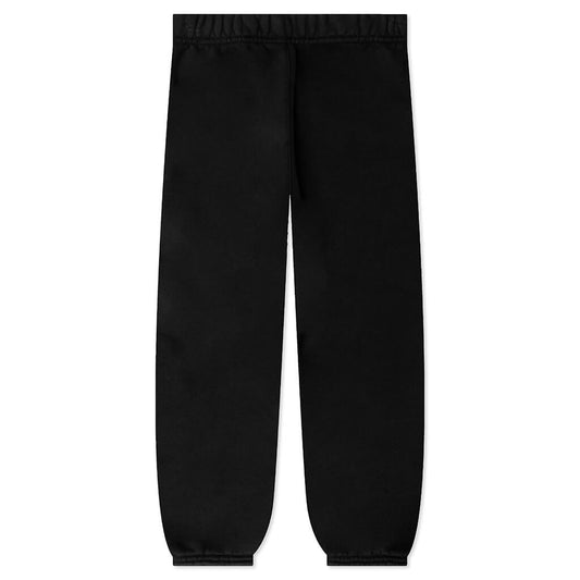 Kid's Heavy Fleece Sweatpant - Black