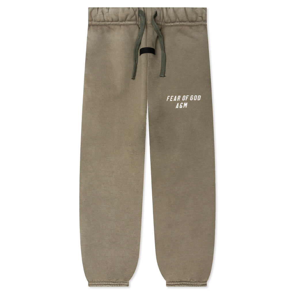 Kid's Heavy Fleece Sweatpant - Military