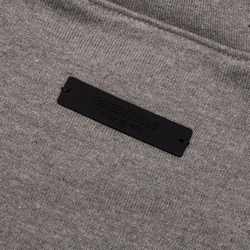 Kid's Heavy Long Sleeve Tee - Heather Gray