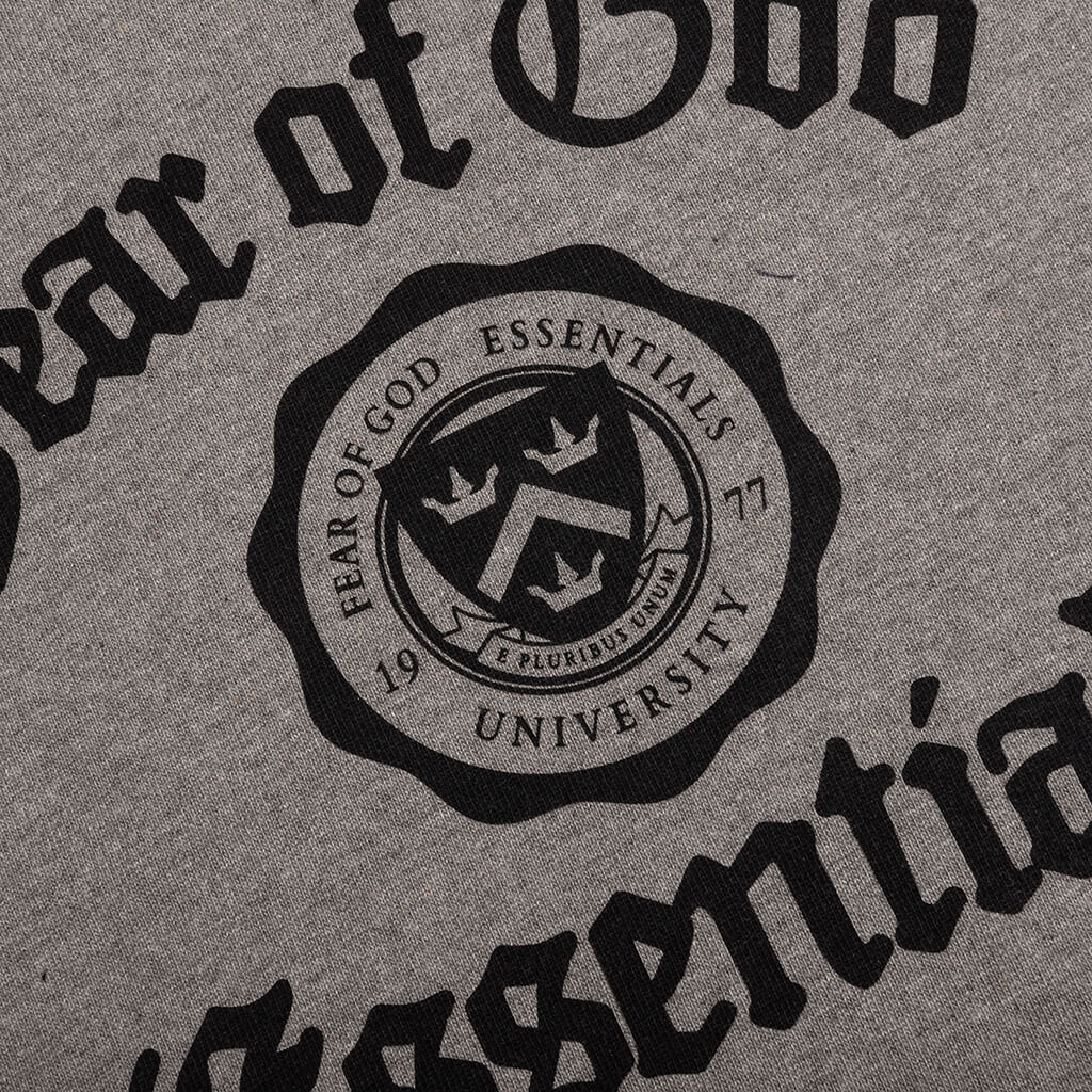 Kid's Heavy Long Sleeve Tee - Heather Gray