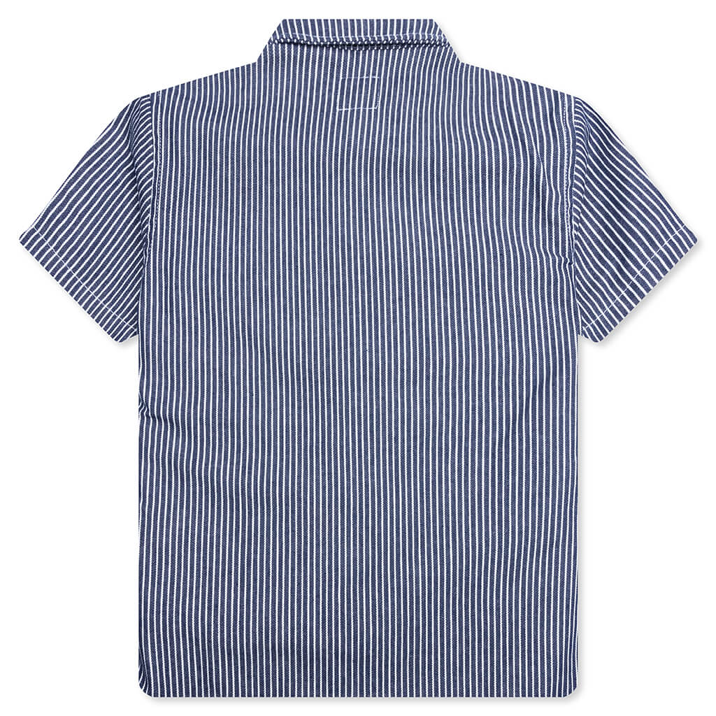 Kid's Hickory Baby Milo Patch S/S Shirt - Navy