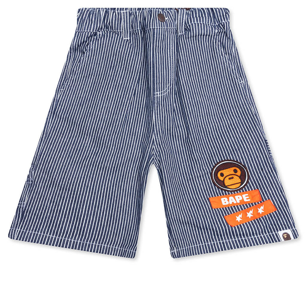 Kid's Hickory Milo Patch Painter Shorts - Navy