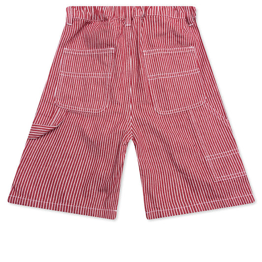 Kid's Hickory Milo Patch Painter Shorts - Red