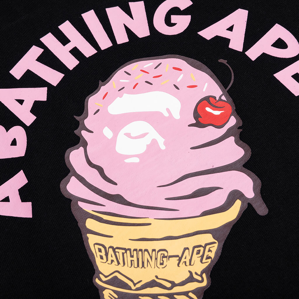 Kid's Ice Cream Tee - Black