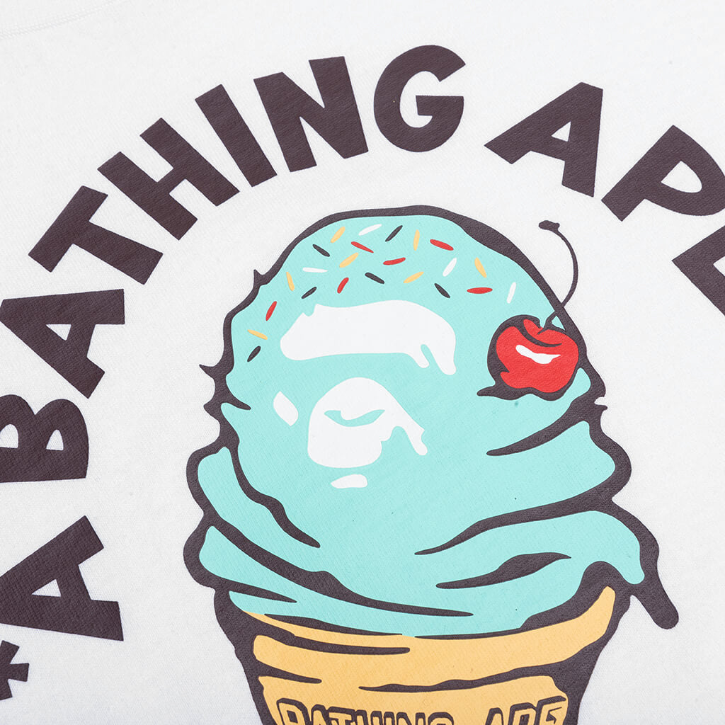 Kid's Ice Cream Tee - White