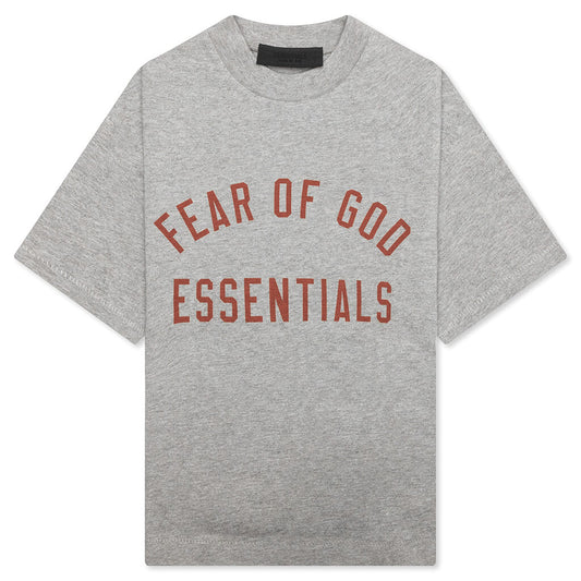 Kid's Jersey Crewneck Tee - Dark Heather