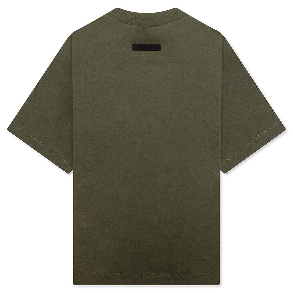 Kid's Jersey Crewneck Tee - Military