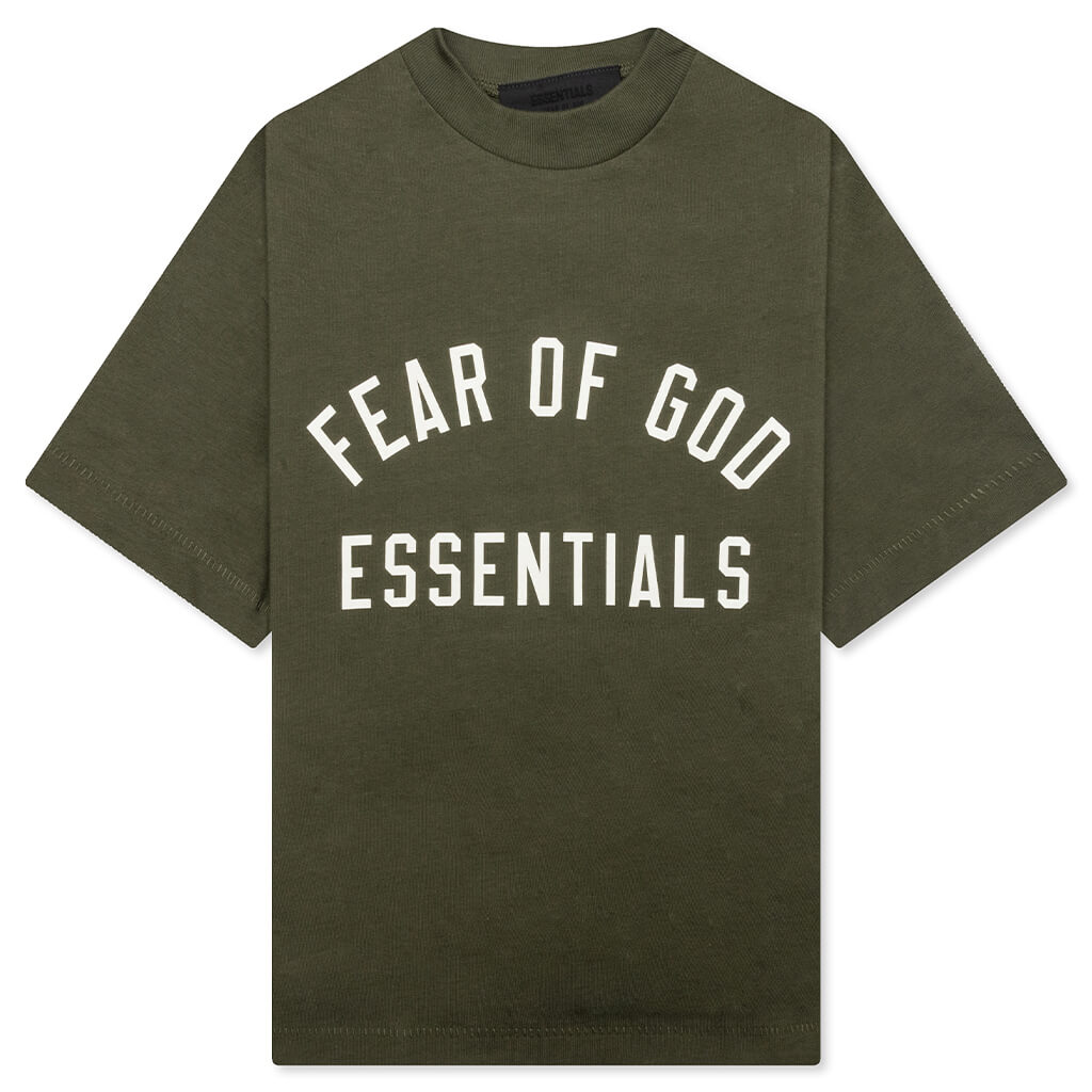 Kid's Jersey Crewneck Tee - Military