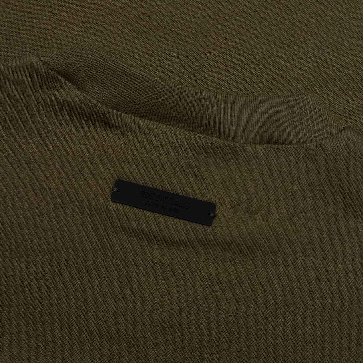 Kid's Jersey Crewneck Tee - Olive
