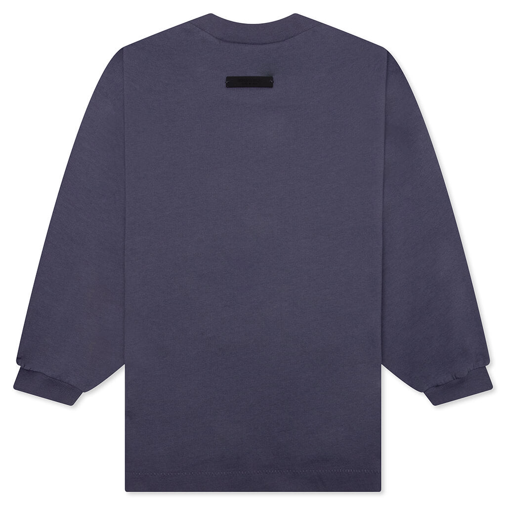 Kid's Jersey Long Sleeve Tee - Marine