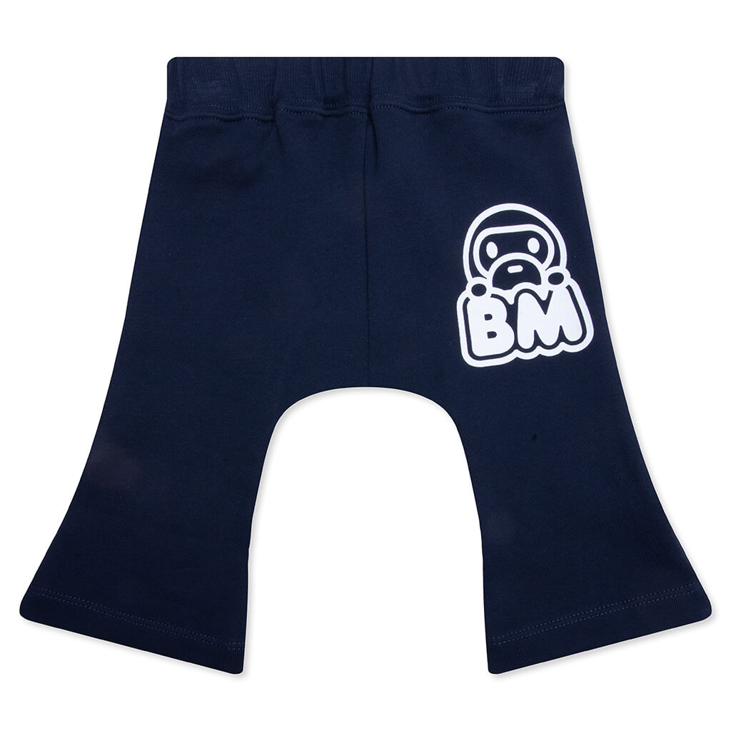 Kid's Milo Face Baby Pants - Navy