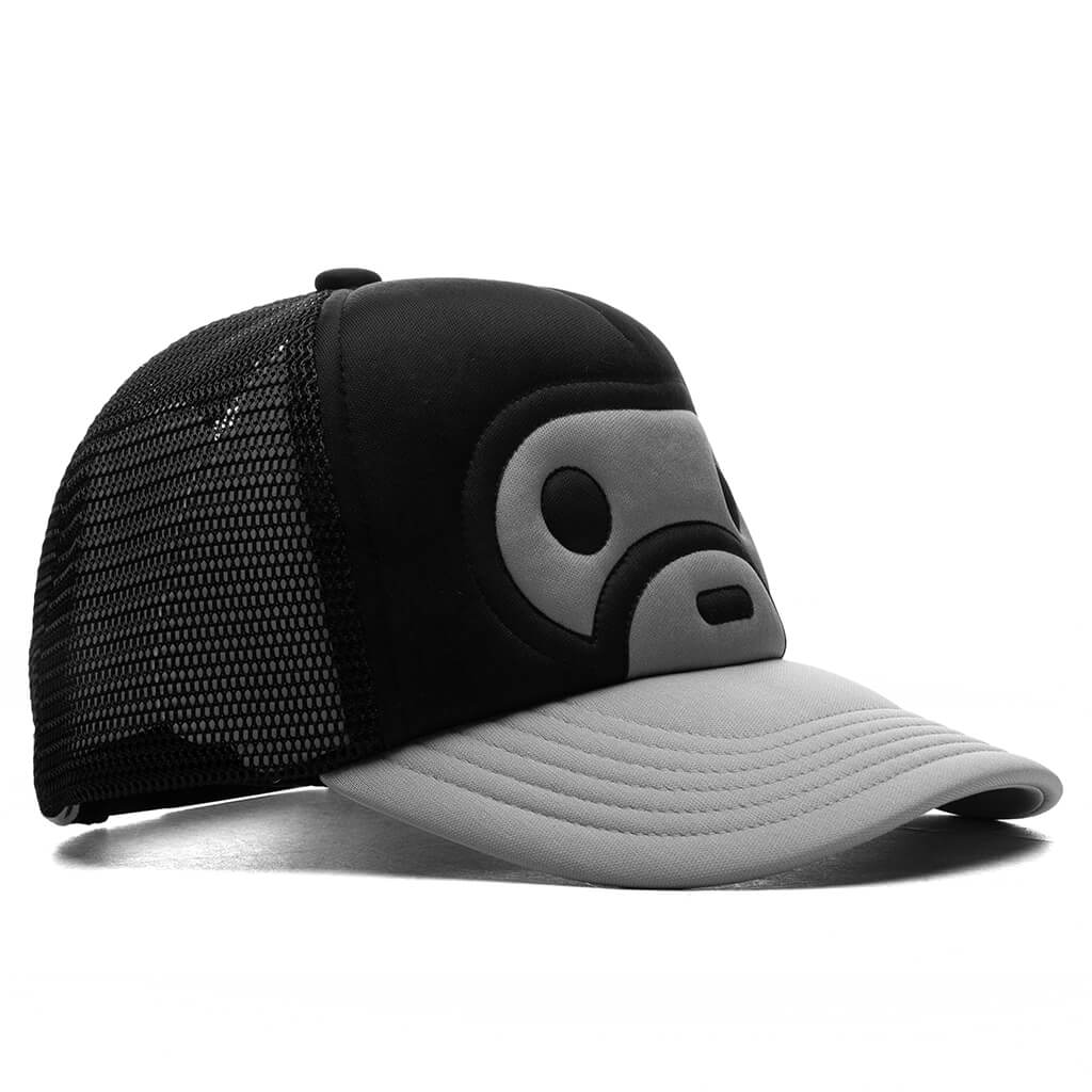 Kid's Milo Face Mesh Cap - Black