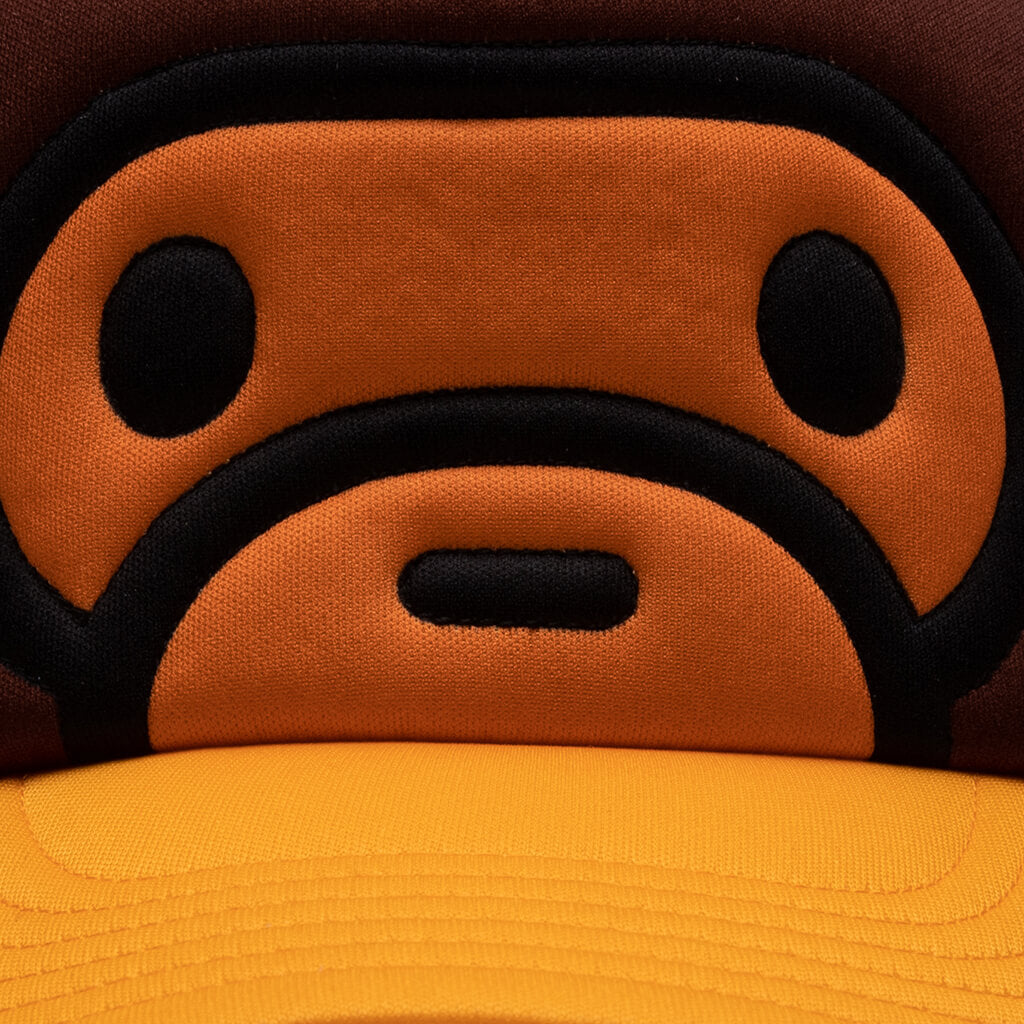 Kid's Milo Face Mesh Cap - Brown