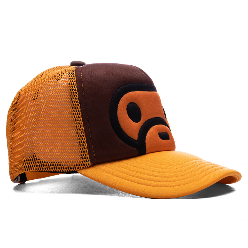 Kid's Milo Face Mesh Cap - Brown