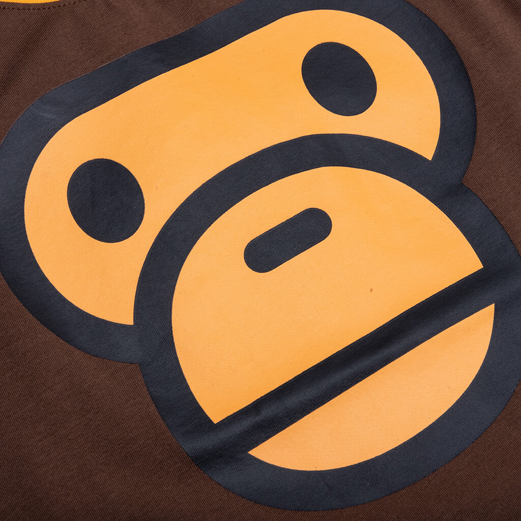 Kid's Milo Face Tank Top - Brown