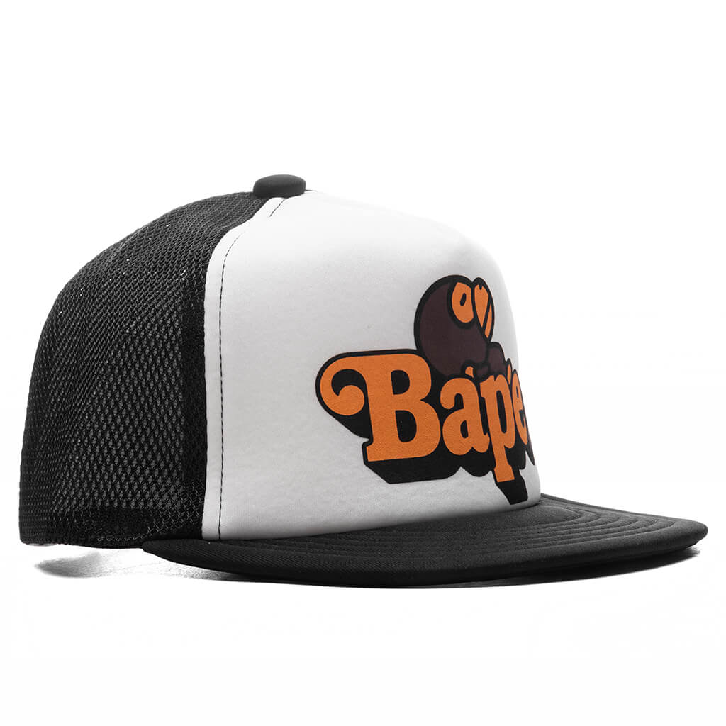 Kid's Milo on Bape Mesh Cap - Black