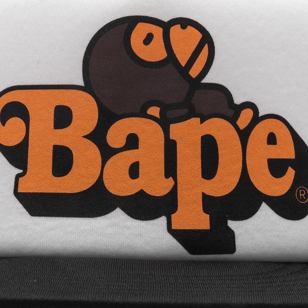 Kid's Milo on Bape Mesh Cap - Black