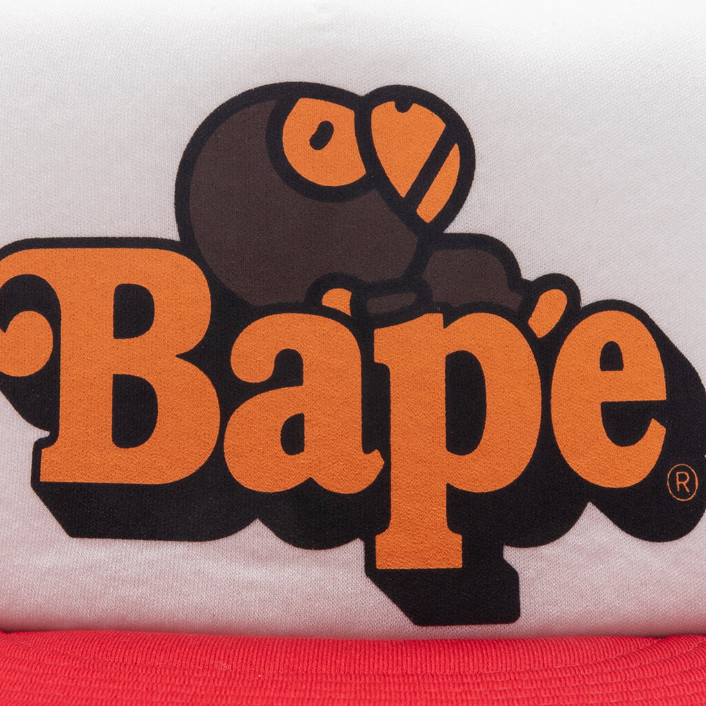 Kid's Milo on Bape Mesh Cap - Red
