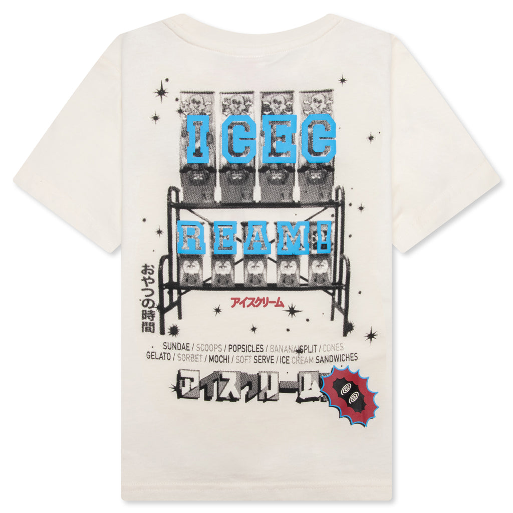 Kid's Vending S/S Knit - Whisper White