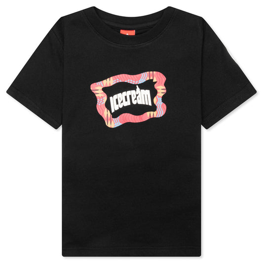 Kid's Flag S/S Tee - Black