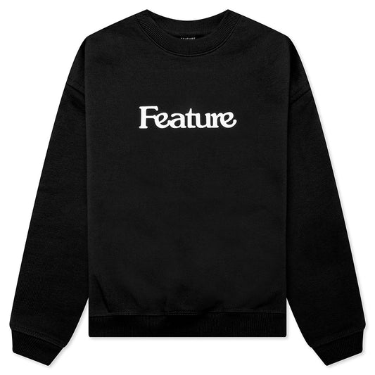 Kids Academy Crewneck - Black