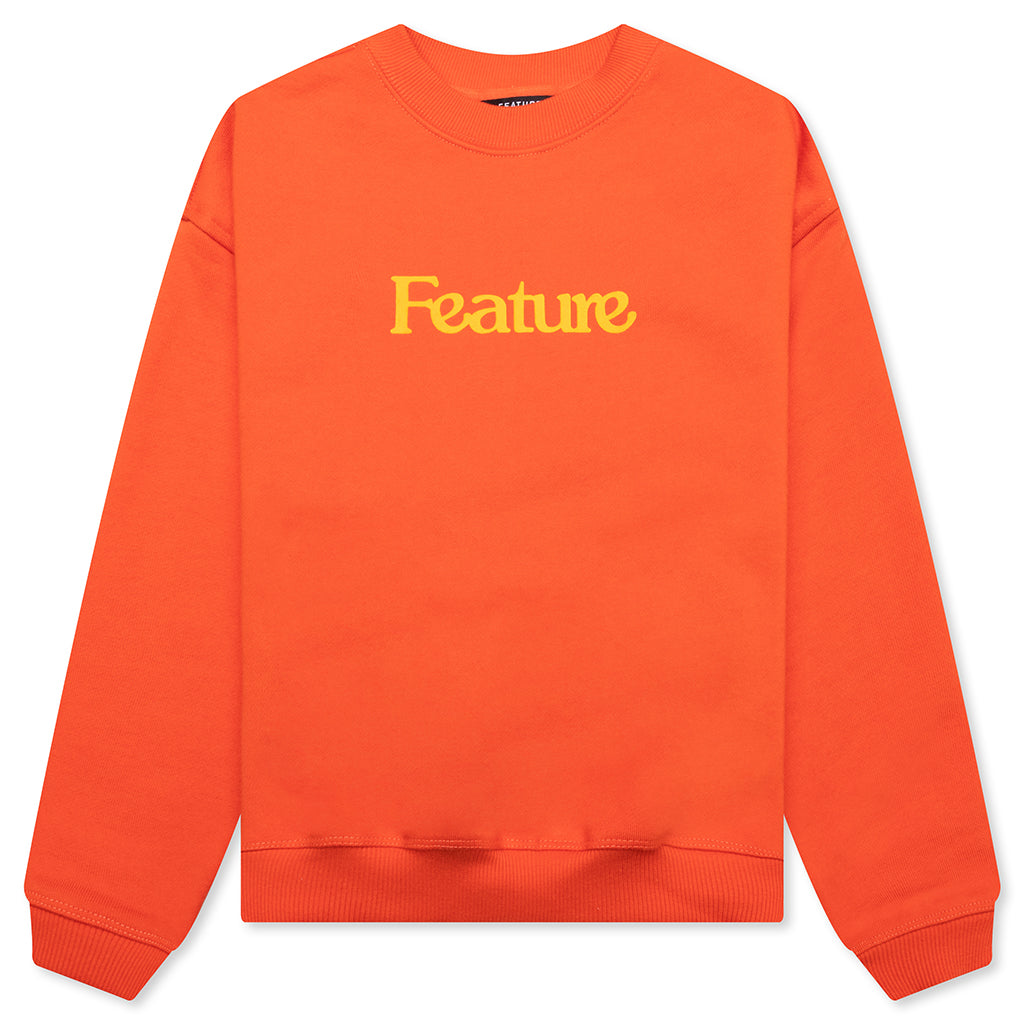 Kids Academy Crewneck - Burnt Orange