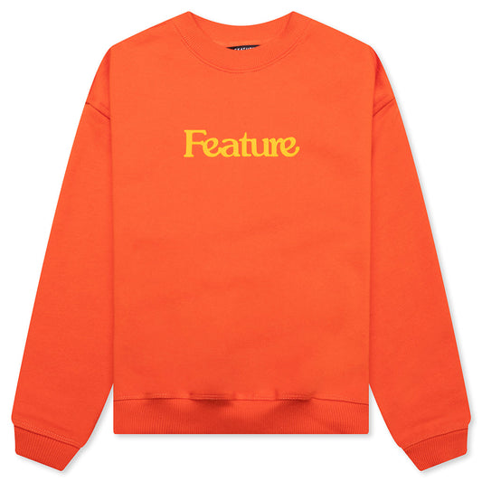 Kids Academy Crewneck - Burnt Orange