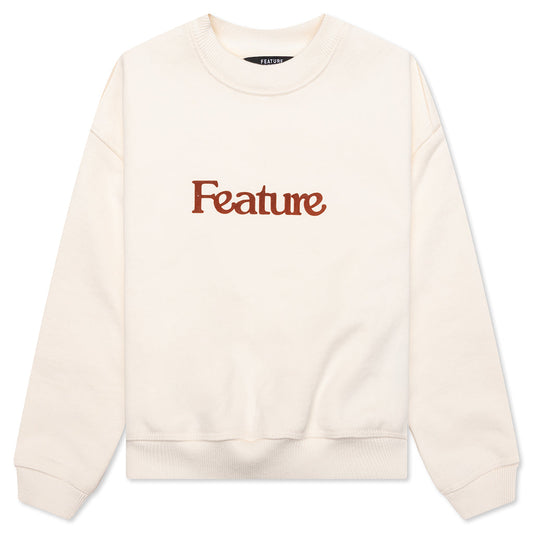 Kids Academy Crewneck - Cannoli Cream