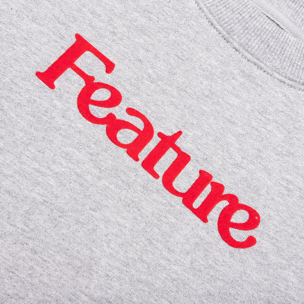 Kids Academy Crewneck - Heather Grey