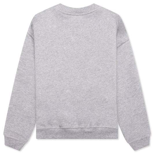 Kids Academy Crewneck - Heather Grey
