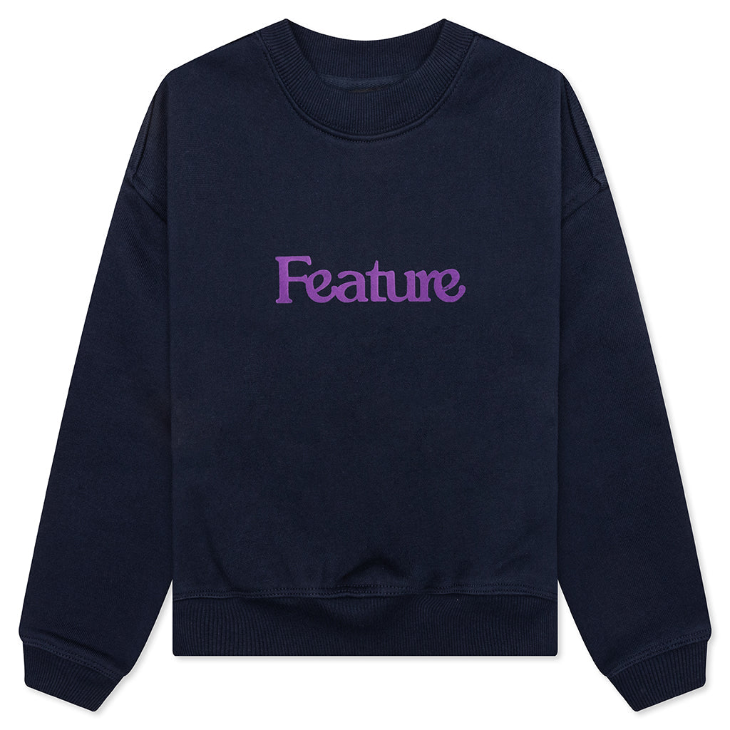 Kids Academy Crewneck - Navy Blazer