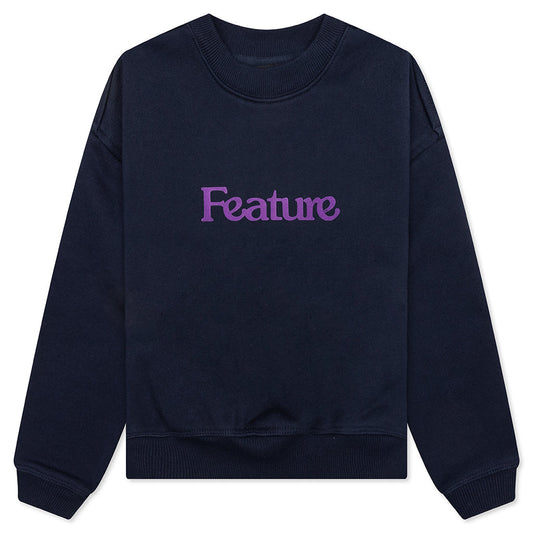 Kids Academy Crewneck - Navy Blazer
