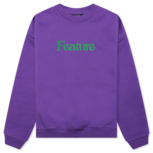 Kids Academy Crewneck - Ultra Violet