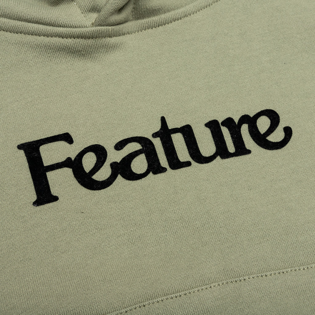 Kids Academy Hoodie - Oil Green
