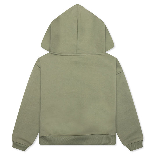 Kids Academy Hoodie - Oil Green