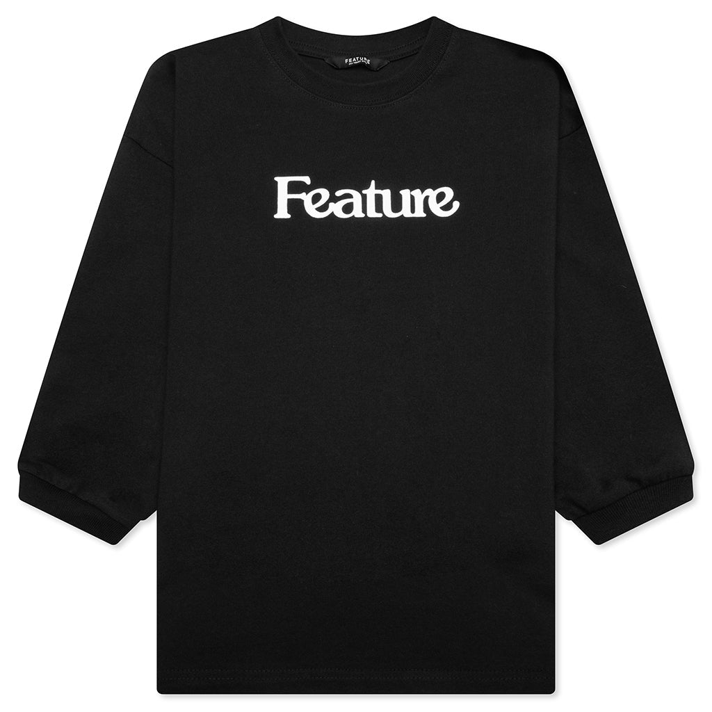 Kids Academy L/S T-Shirt - Black